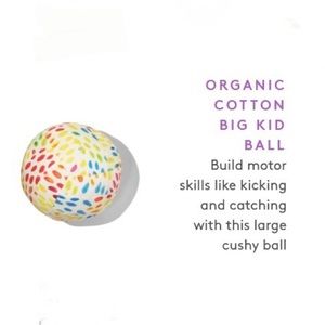 RARE Lovevery Organic Cotton Big Kid Ball